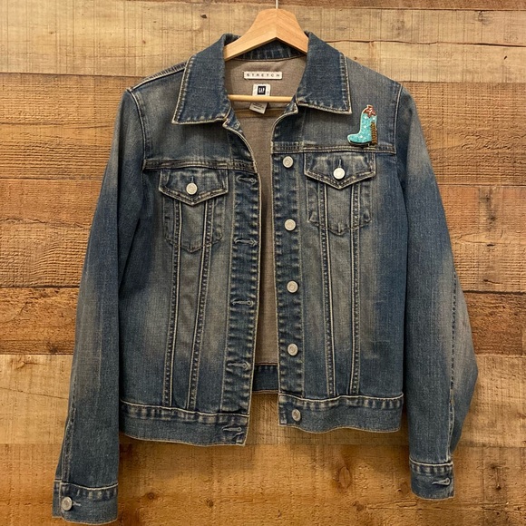 Beaded Cowboy Boot Brooch Turquoise w/Dangling Beads - Picture 4 of 9